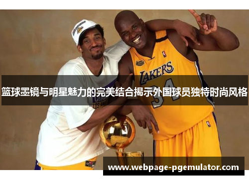 篮球墨镜与明星魅力的完美结合揭示外国球员独特时尚风格