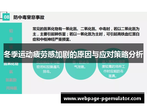 冬季运动疲劳感加剧的原因与应对策略分析