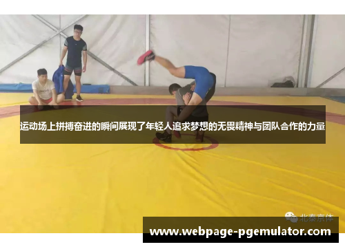 运动场上拼搏奋进的瞬间展现了年轻人追求梦想的无畏精神与团队合作的力量